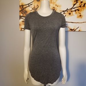 Rue 21 stretchy gray tunic shirt